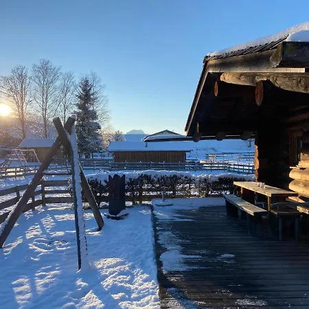 Villa Butler Alp 11 Personen I Blockhuette I Parken I Lagerfeuer I Netflix Hopferau